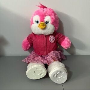 3/25$(Mix) Build A Bear Pinky The Pink Penguin Stuffed Animal BAB No Tag 17”